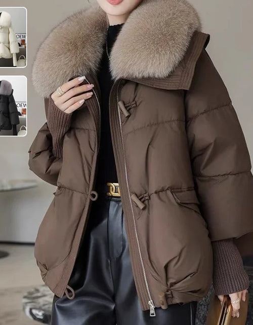 Load image into Gallery viewer, Women&#39;s Down Cotton-padded Jacket
