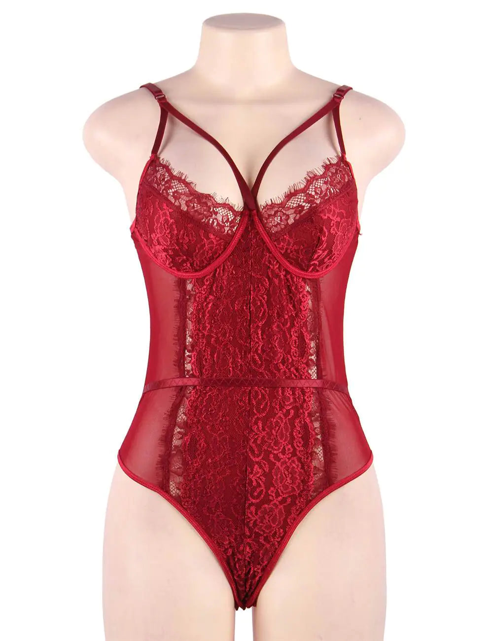 Plus Size Sexy Lace Nightwear for Women