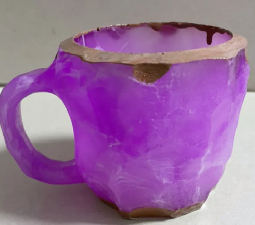 Load image into Gallery viewer, 400ml Resin Mineral Crystal Coffee Mugs
