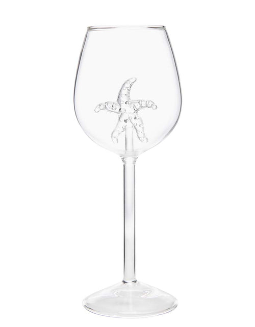 Load image into Gallery viewer, evomosa Starfish Wine Glasses Red Wine Glass with Starfish Inside 300ml

