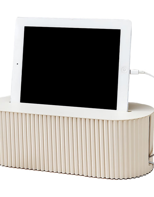 Cargar imagen en el visor de la galería, Cord Organizer Box Cable Management Box Power Strip Storage Box for TV Computer Laptop
