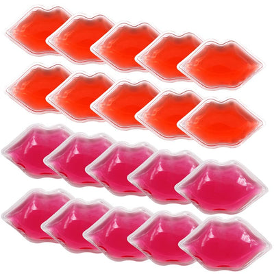 Ice Pack for Lip Filler Lip Ice Pack Bulk (20 Pack) Small Ice Pack for Mouth Injections Injuries Bruises