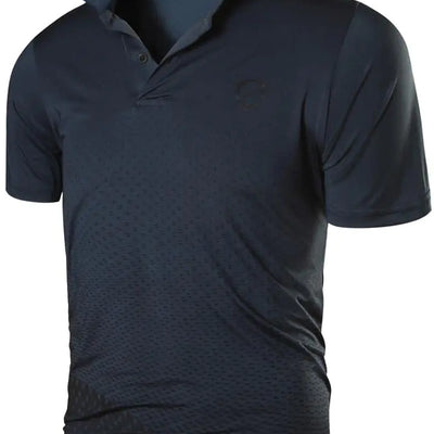 Sportides Mens Short Sleeve Wicking Breathable Sport Polo T-Shirts Tee Shirt Tops LSL195 Gray XXL
