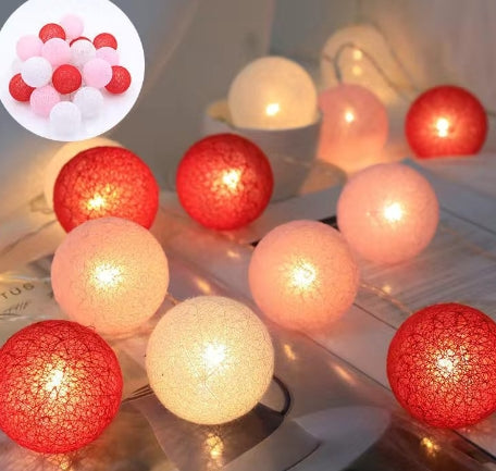 Load image into Gallery viewer, LED Cotton Thread Starry Lanterns
