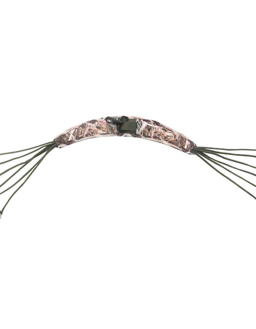 Cargar imagen en el visor de la galería, Correa de pato portadora resistente de lujo con anillo deslizante, transportador de lona, accesorios de percha para exteriores con 12 correas de metal camufladas
