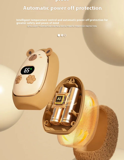 Load image into Gallery viewer, Portable Rechargeable Hand Warmer
