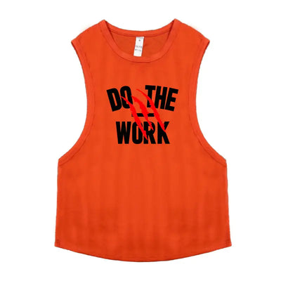 Breathable Cotton Men's Vest for Gym Training