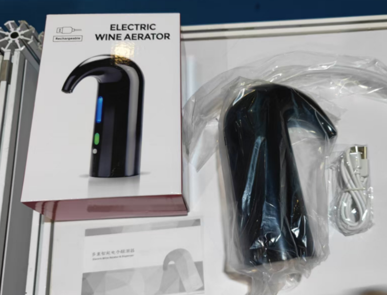 Electric Wine Aerator and Dispenser for Quick Decanting