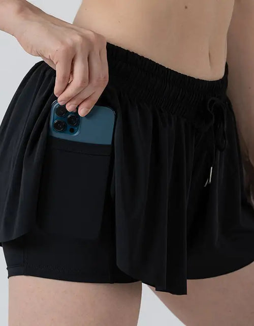 Load image into Gallery viewer, Yoga Running Fitness Tennis Culottes Outfit
