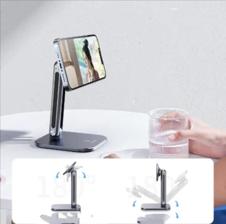 Soporte Portátil Plegable FoldEase para Teléfono de Escritorio