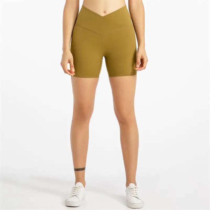 New Women's Yoga Running Tight Shorts