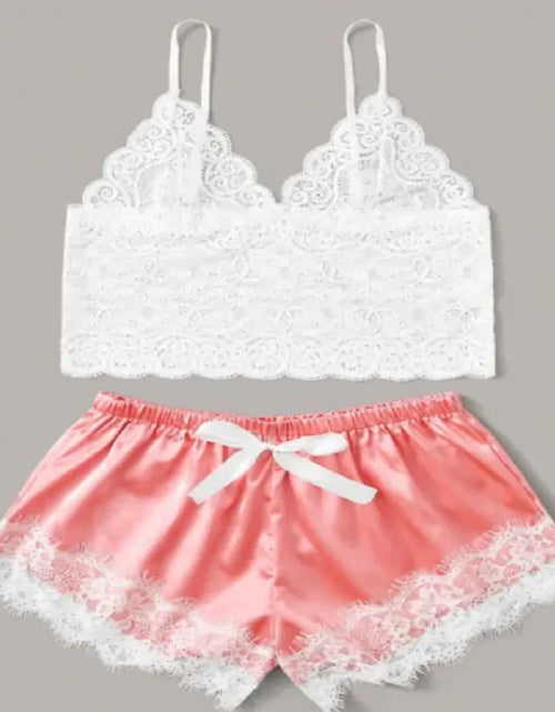Load image into Gallery viewer, Lace Lingerie Set for Seductive Bedroom Wear
