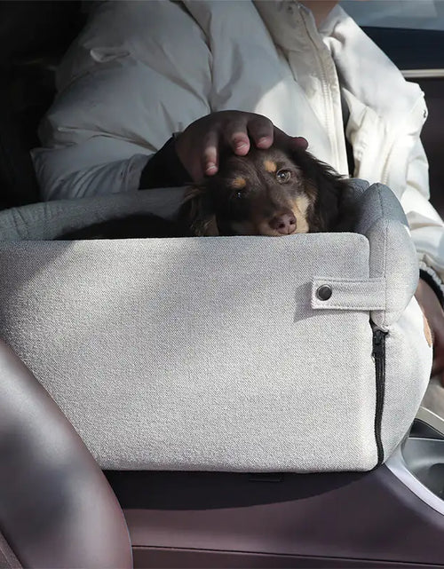 Load image into Gallery viewer, Car Central Dog Car Seat Bed Portable Dog Carrier For Small Dogs And Cats Safety Travel Bag Accessories Pet Products
