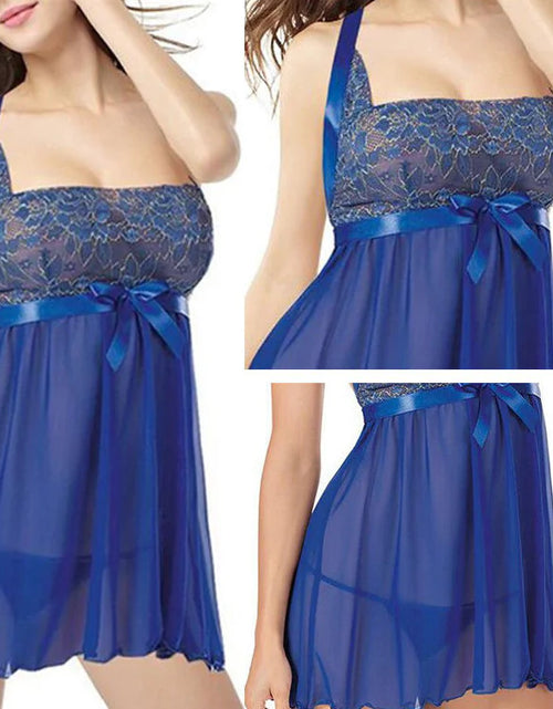 Load image into Gallery viewer, Lace Cami Top and Lingerie Set
