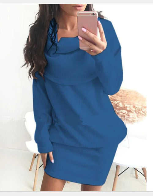 Load image into Gallery viewer, Fashionable Autumn Winter Dresses and Trendy Sweaters
