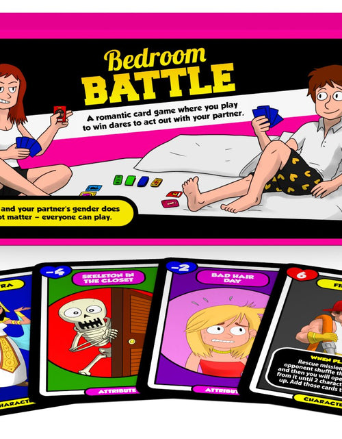 Cargar imagen en el visor de la galería, Tingletouch Games Bedroom Battle – A Strategic Romantic and Adventurous Game for Couples
