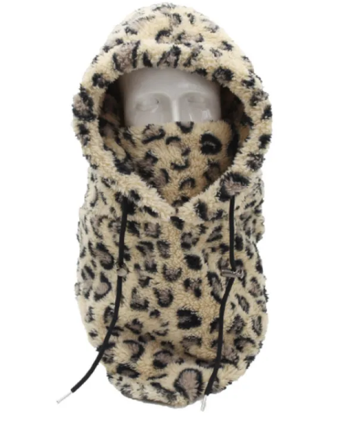 Cargar imagen en el visor de la galería, Gorro y bufanda cortavientos para exteriores de invierno
