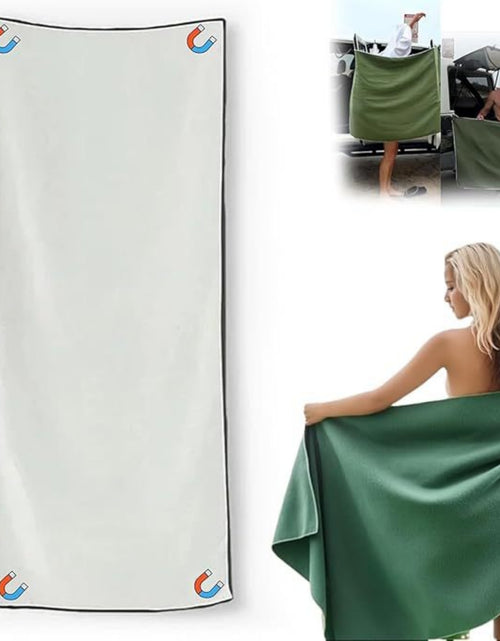 Cargar imagen en el visor de la galería, Toalla de baño magnética para exteriores
