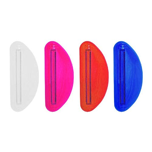 Charger l'image dans la visionneuse de galerie, 1 PC Toothpaste Tube Squeezer Dispenser Tube Rolling Holder Practical Reusable Toothpaste Tube Sealing Clip Bathroom Accessories Creative
