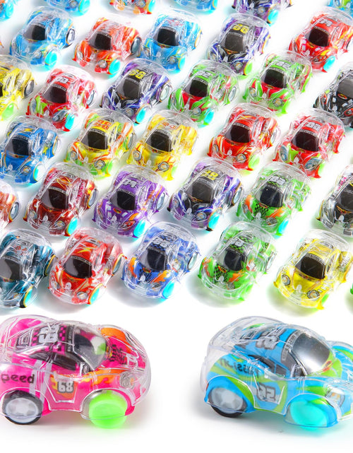 Load image into Gallery viewer, Benzem 50 Pcs Mini Pull Back Cars Set Pull Back Racing Vehicles for Kids Toddlers Bulk Toys Party Favors Treasure Box Classroom Prizes Pinata FillersGoodie Bag Stuffers for Boys Girls
