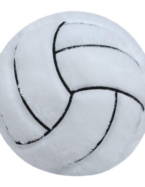 Charger l'image dans la visionneuse de galerie, CHORONMO Oreiller de Volleyball Moelleux, Oreiller en Peluche de Volleyball, Coussin de Volleyball Doux, Jouet Doux et Durable en Forme de Volleyball Rond, Cadeau de Jouet Sportif pour la Décoration de Chambre d'Enfant
