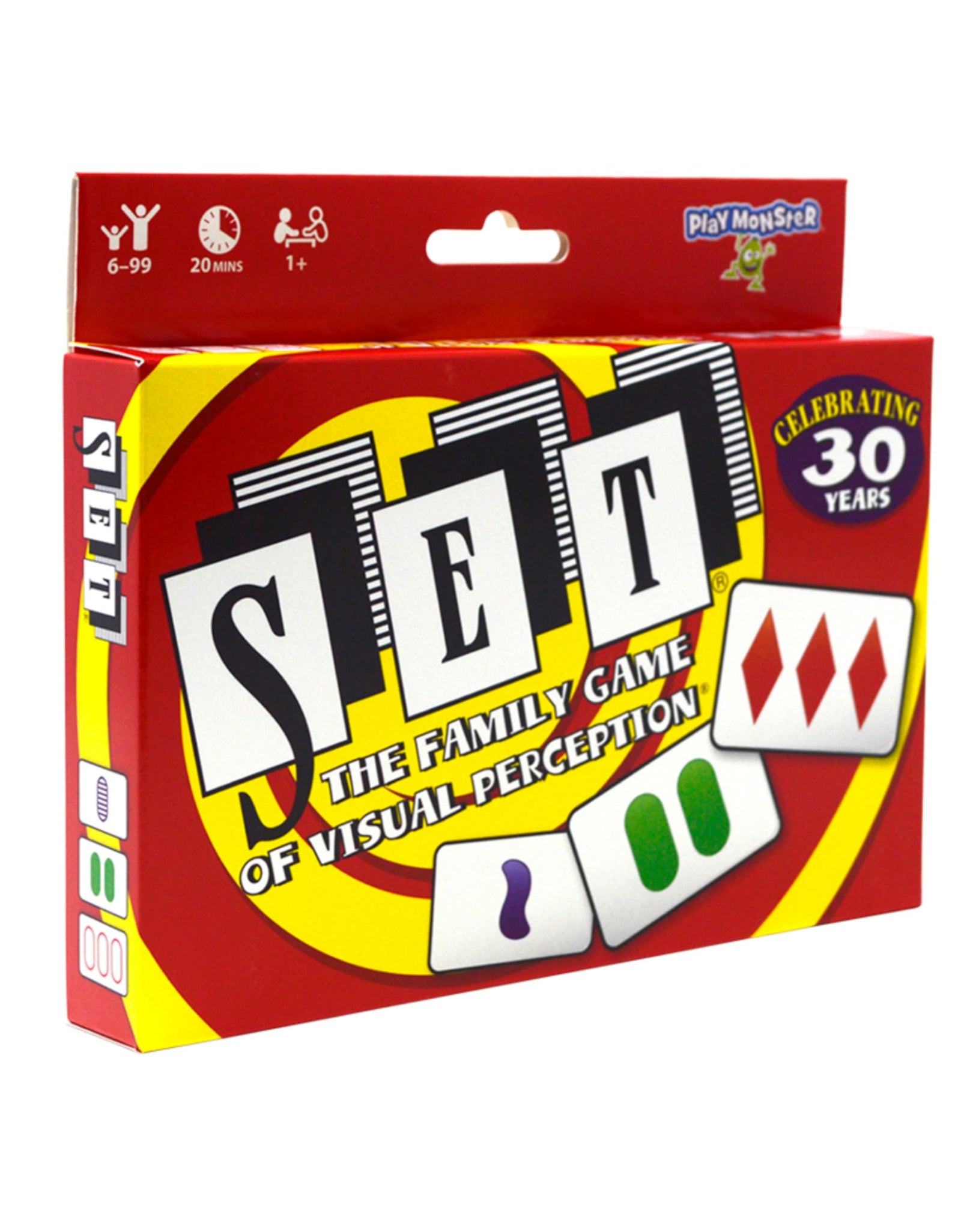 Set Card Game the Family Game of Visual Perception