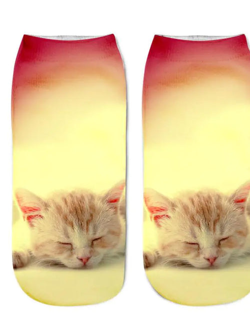 Load image into Gallery viewer, Cat Print Socks - Unique Design Socks
