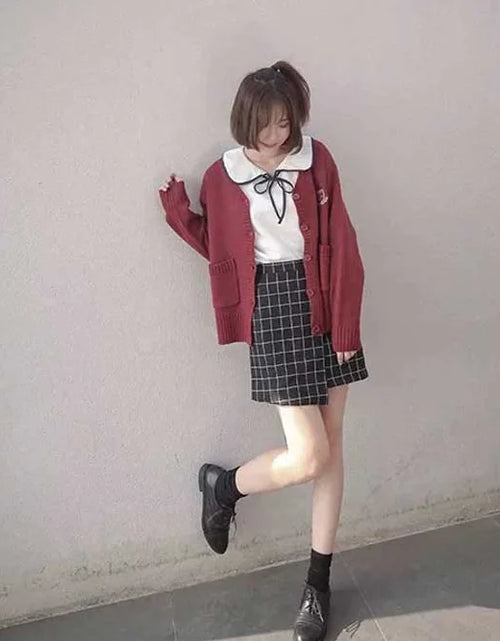 Load image into Gallery viewer, Knit Cardigan Sweater Jacket
