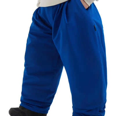 BUMDEEP Womens and Mens Ski Pants Winter Waterproof Baggy Pants Outdoor Cargo Snowboard Pants（BlueMedium）