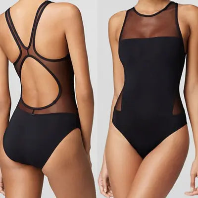 Bikini and One-Piece Mesh Swimwear Collection