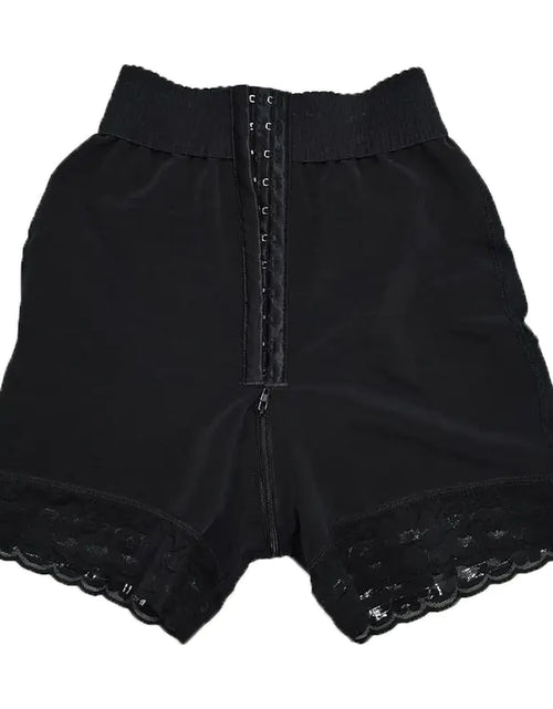 Load image into Gallery viewer, Mid-Rise Shapewear Control Briefs with Lace and Zipper
