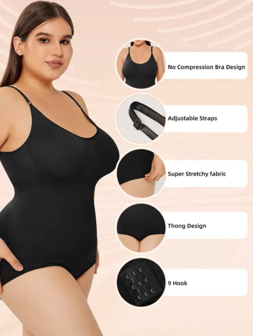 Tummy Control Full Bust Shapewear Bodysuit