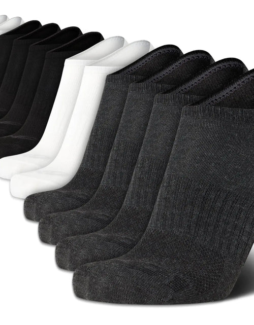Load image into Gallery viewer, AND1 Mens Socks - PROPLATINUM Lightweight Low Cut Socks (12 Pack) Size 6-12.5 Assorted
