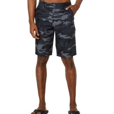 Mens Loaded 2.0 Hybrid Shorts Black Camo 38