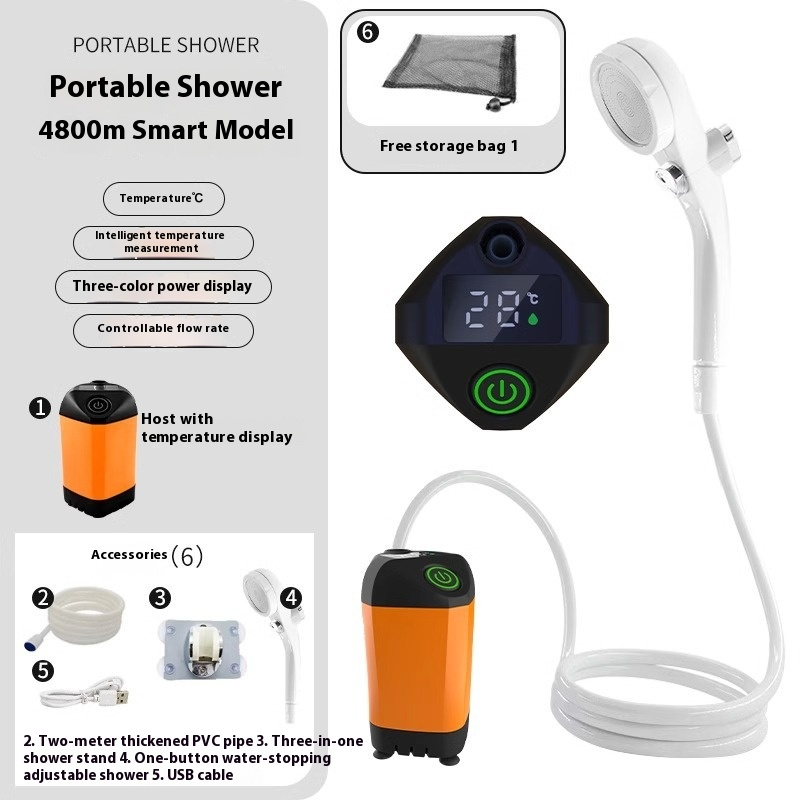 Ducha exterior portátil