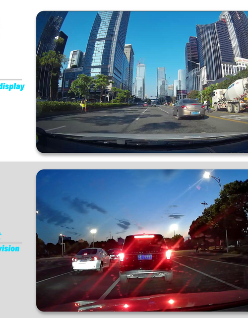 Load image into Gallery viewer, HD 1080P Car Dual Lens Dash Cam 4" DVR Recorder Front &amp; Rear Camera Night Vision
