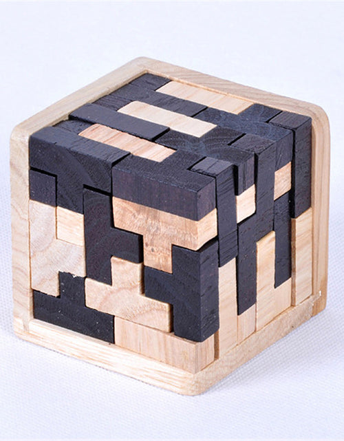 Load image into Gallery viewer, Wooden Brain Teaser Puzzle
