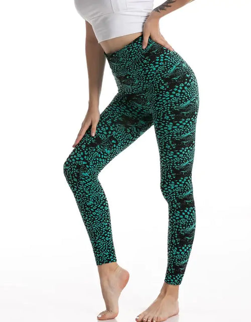 Load image into Gallery viewer, Leopard Print High Waist Gym Leggings
