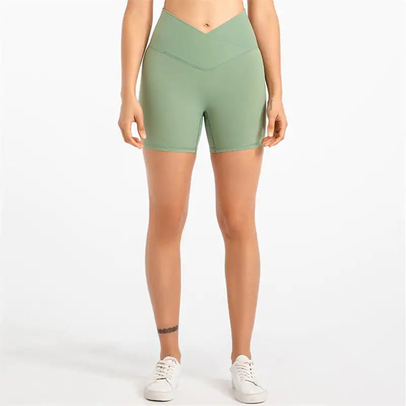 New Women's Yoga Running Tight Shorts
