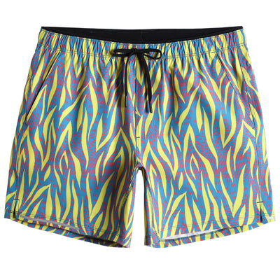 maamgic Mens Running Shorts Workout 6" Marathon Lightweight Quick Dry Gym Shorts with Zip Pocket