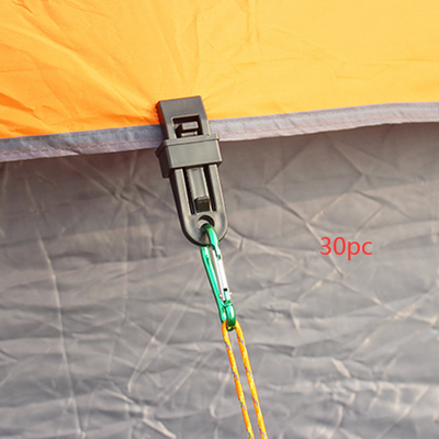 Clips para Cuerdas de Lona para Tiendas de Campaña para Accesorios de Acampada al Aire Libre