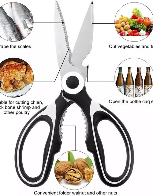 Load image into Gallery viewer, Heavy-Duty Stainless Steel Kitchen Scissors
