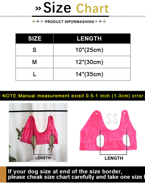 Load image into Gallery viewer, Portable Pet Dog Cat Grooming Hanging Hammock Harness Breathable Groom Helper US
