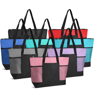 Fumete 40 Pcs Tote Bag Bulk Nurse Gift Tote Bag Appreciation Gift Bags Christmas Bags for Women Men Teacher Coworker Team
