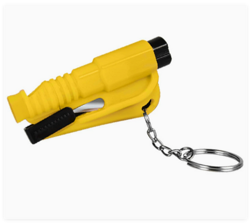 Load image into Gallery viewer, Mini Car Window Breaker Keychain
