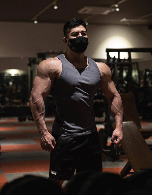 Load image into Gallery viewer, Cotton Men&#39;s Vest for Fashion Gym Exercise
