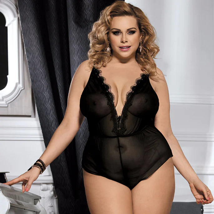 Lingerie sexy grande taille et body pour femme