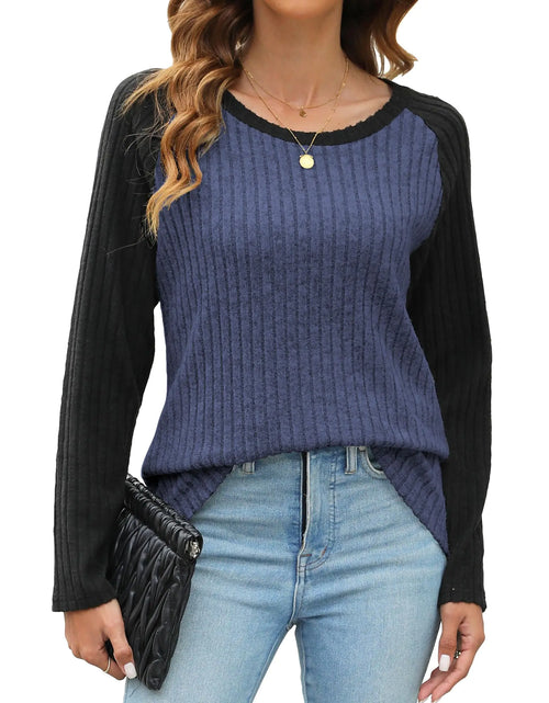 Load image into Gallery viewer, Womens Tops Dressy Casual Lightweight Oversized Sweaters for Women Winter Outfits Women Trendy XL
