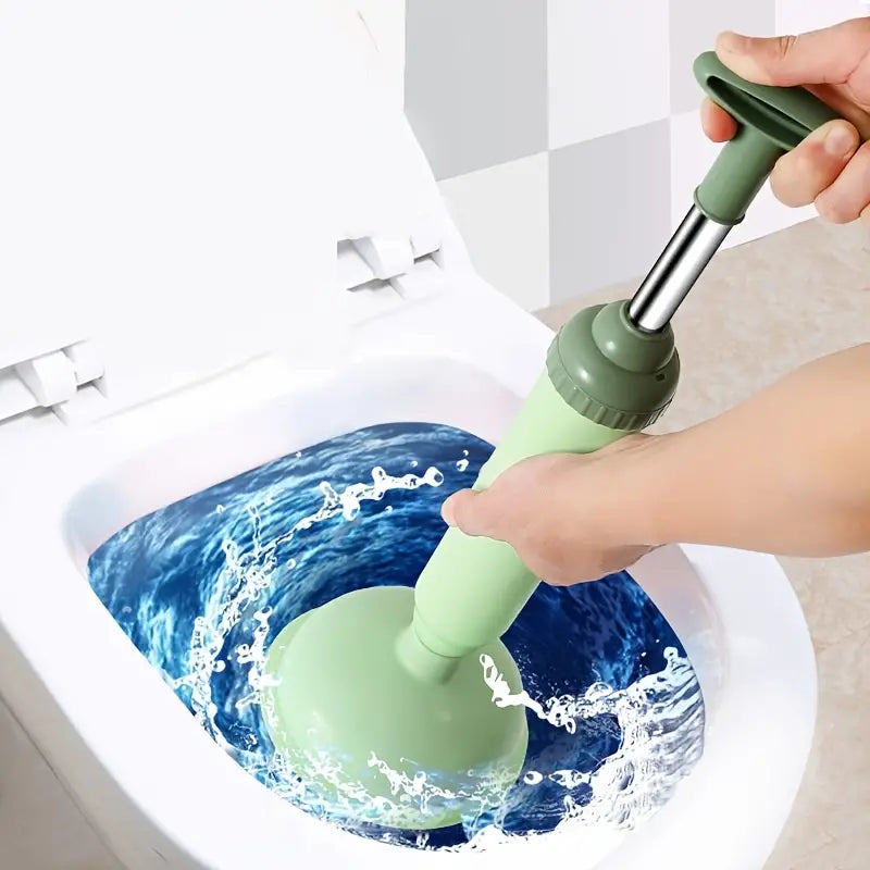 High Pressure Toilet Plunger for Bathroom & Kitchen Cleaning