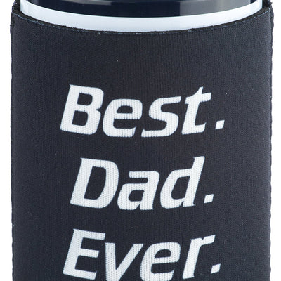 Funny Guy Mugs Best Dad Ever Collapsible Neoprene Can Coolie - Drink Cooler